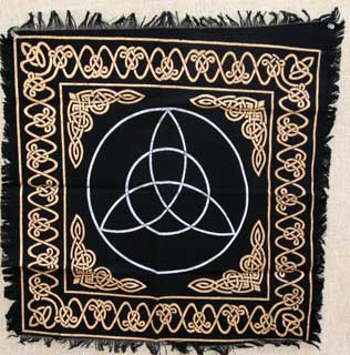 Triquetra Altar Cloth - Click Image to Close